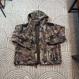 Rivers West Waterproof Mossy Oak Camo Ambush Hunting Jacket with Hood